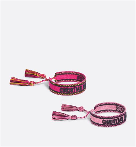 christian dior pulsera|pulsera Christian Dior tela.